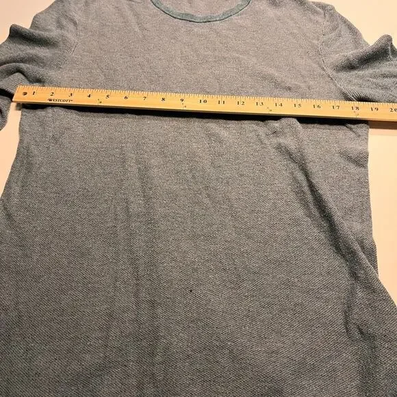 Hugo Boss Mens Blue Italian Yarn Light Sweater XL